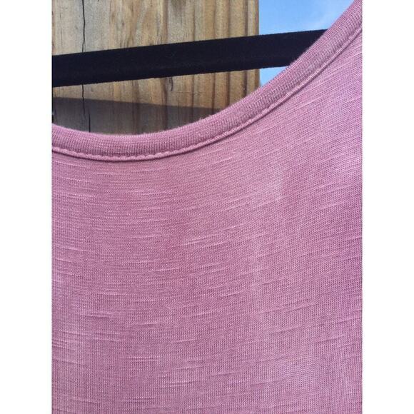 Knox Rose Tie-Dyed Sleeveless Maxi Dress M medium Purple Pink stripe boho beachy - Picture 5 of 14